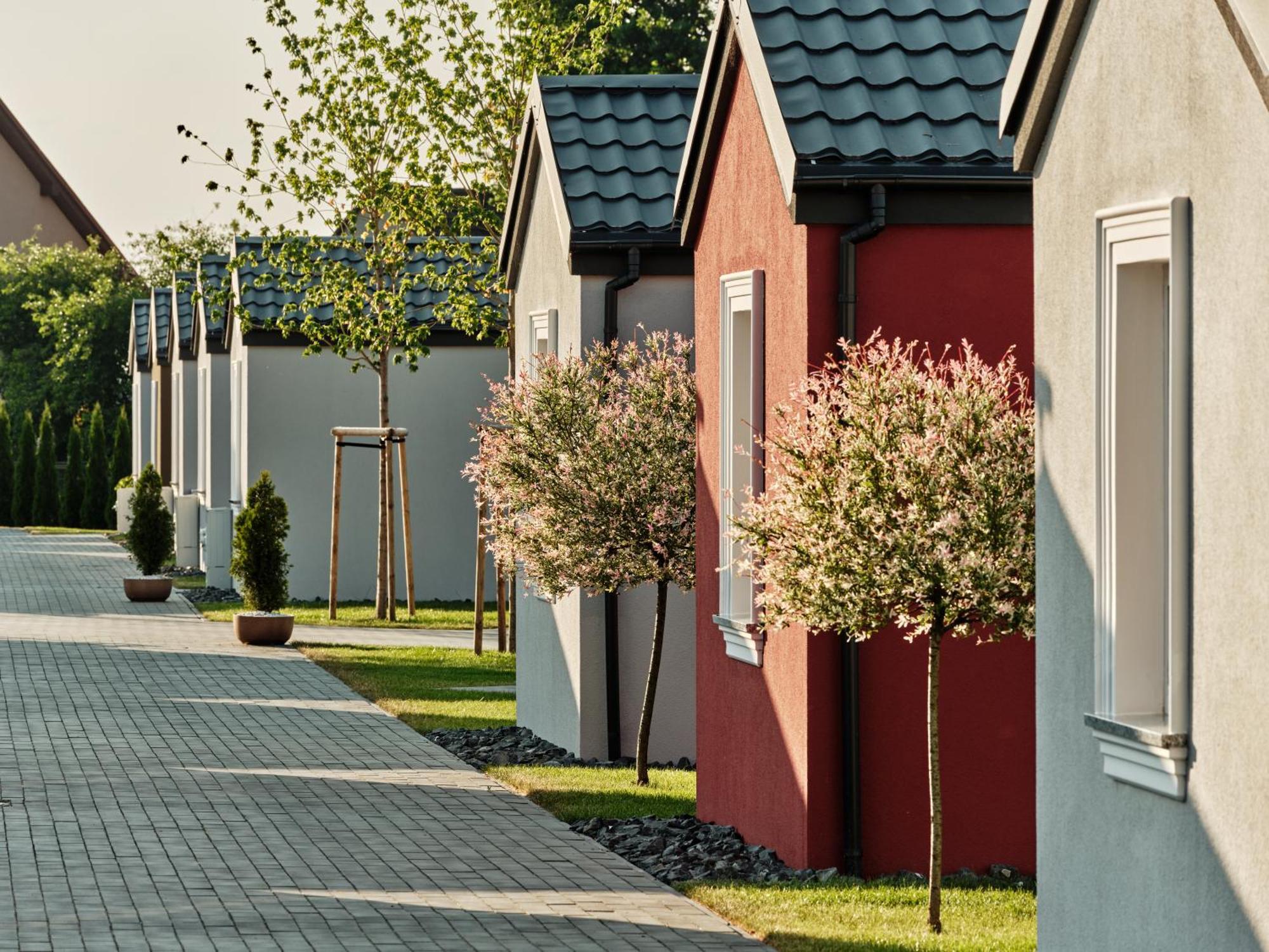 Scandi Village Zator Bagian luar foto